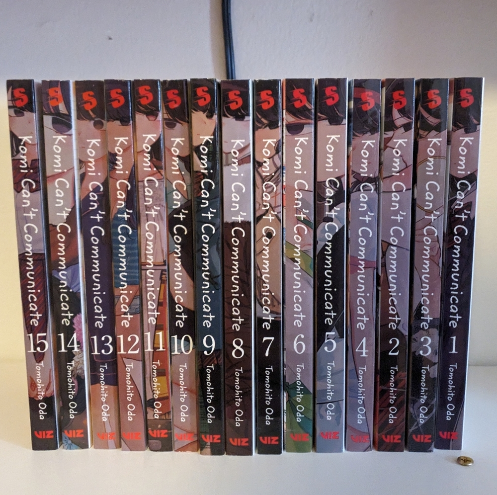 Komi Can't Communicate Manga Volumes 1-15 Set